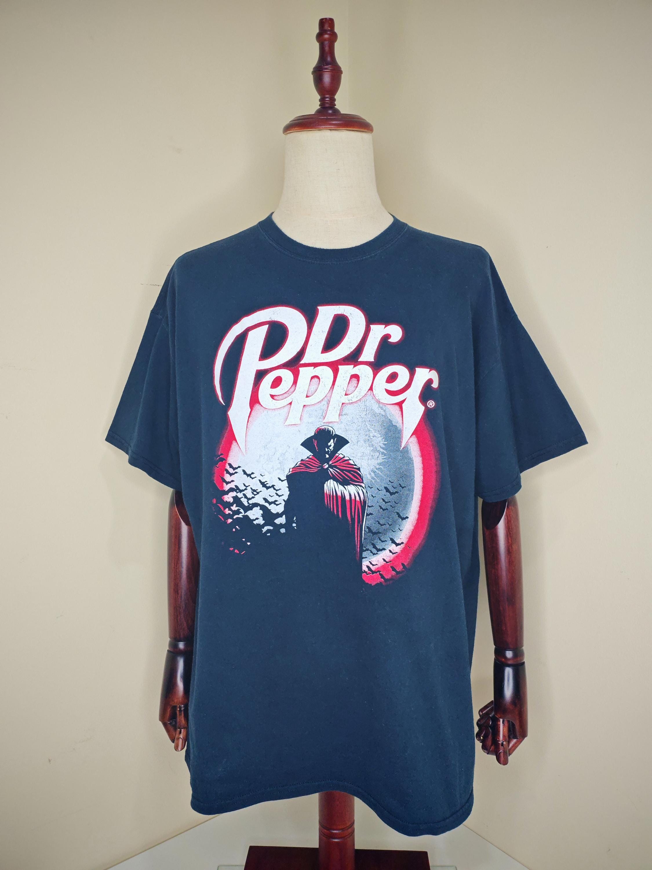 Dr. Pepper 2017 Vampire Dracula Shirt Mail Giveaway True Size XL USA
