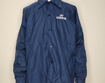 Vintage 1970s 1980s Adidas Coach Jacket in XL
