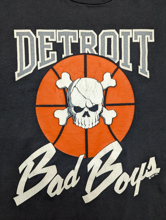 80s Authentic Vintage 1988 Detroit Pistons Bad Boys s… Gem