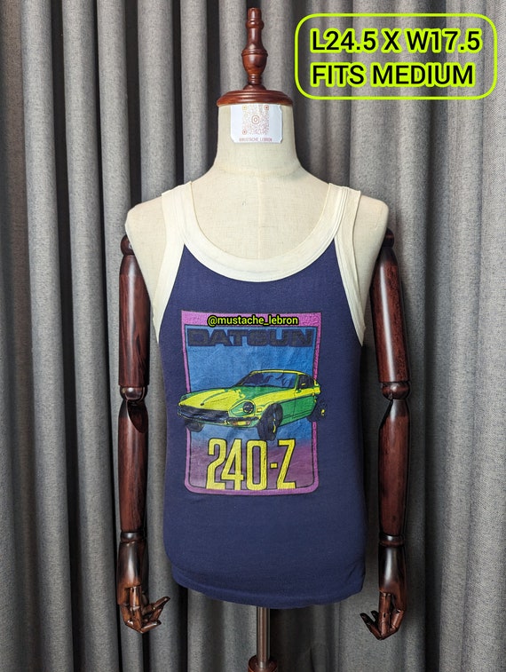 Rare 1970s Datsun 240Z tank top medium