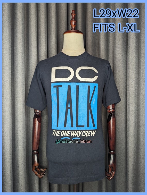 Rare 90s DC Talk Vintage Rap Tee Christian Size XL - image 1