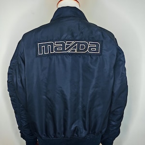 90s MAZDA フライトジャケット型 刺繍 ヴィンテージ Mazdaspeed Jacket - Etsy