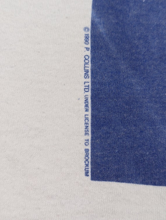 Rare 1990 Phil Collins Tour Shirt with pocket Lar… - image 4