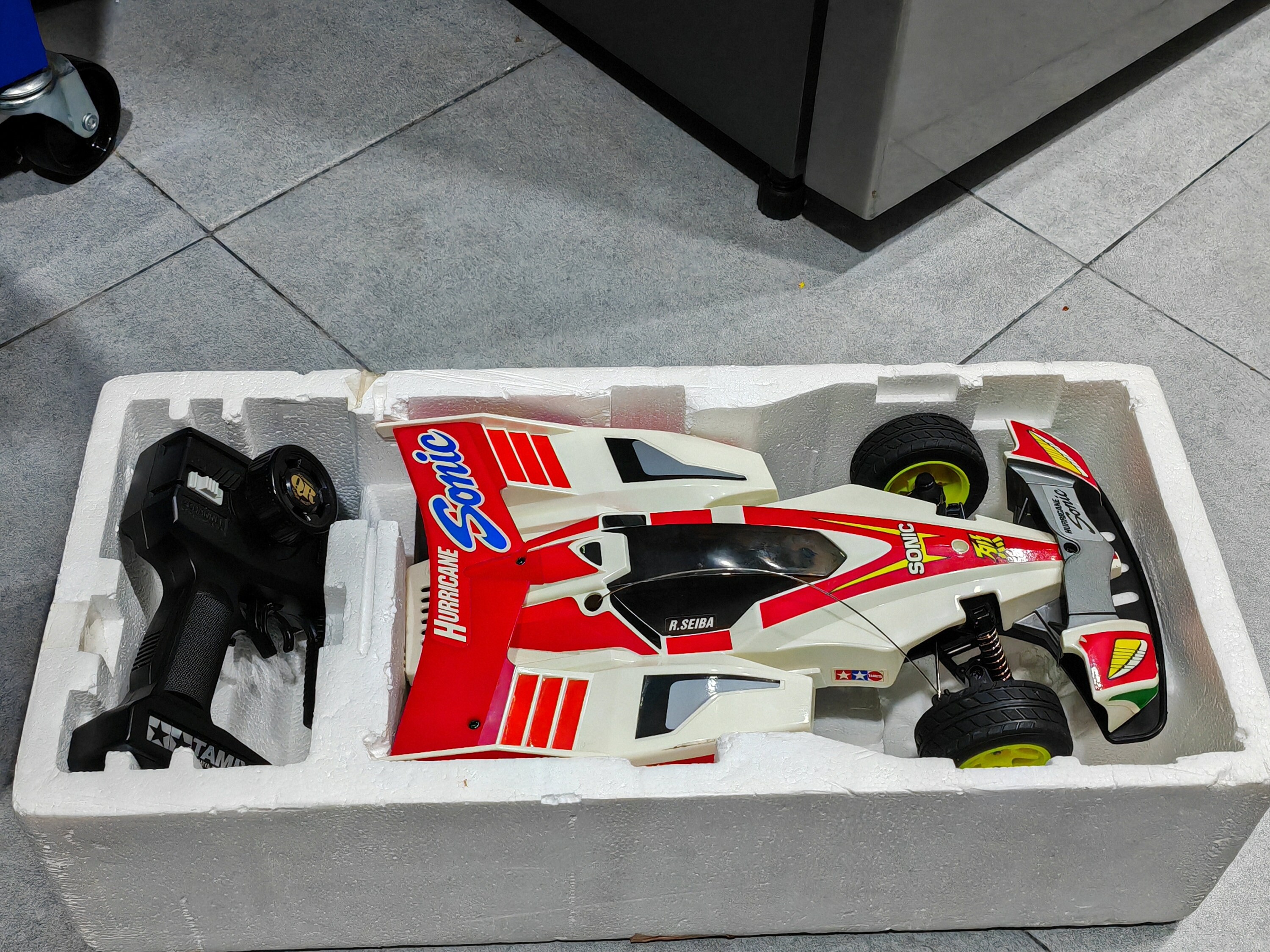 Tamiya Qd 1996 Hurricane Sonic 1 12 Rc With Remote and Box