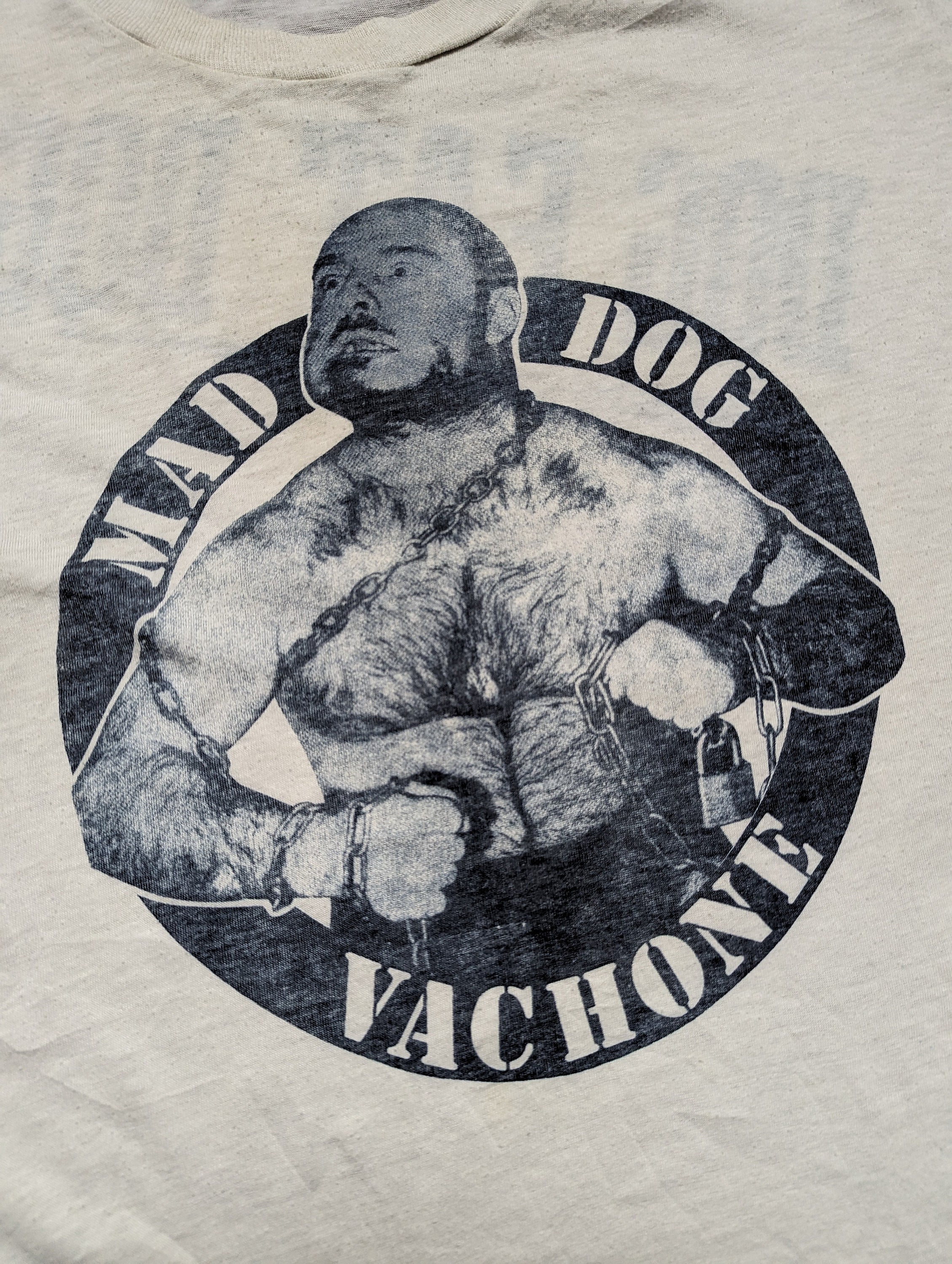 Ultra Rare 1980s Maurice Mad Dog Vachon Wrestling XL Shirt - Etsy