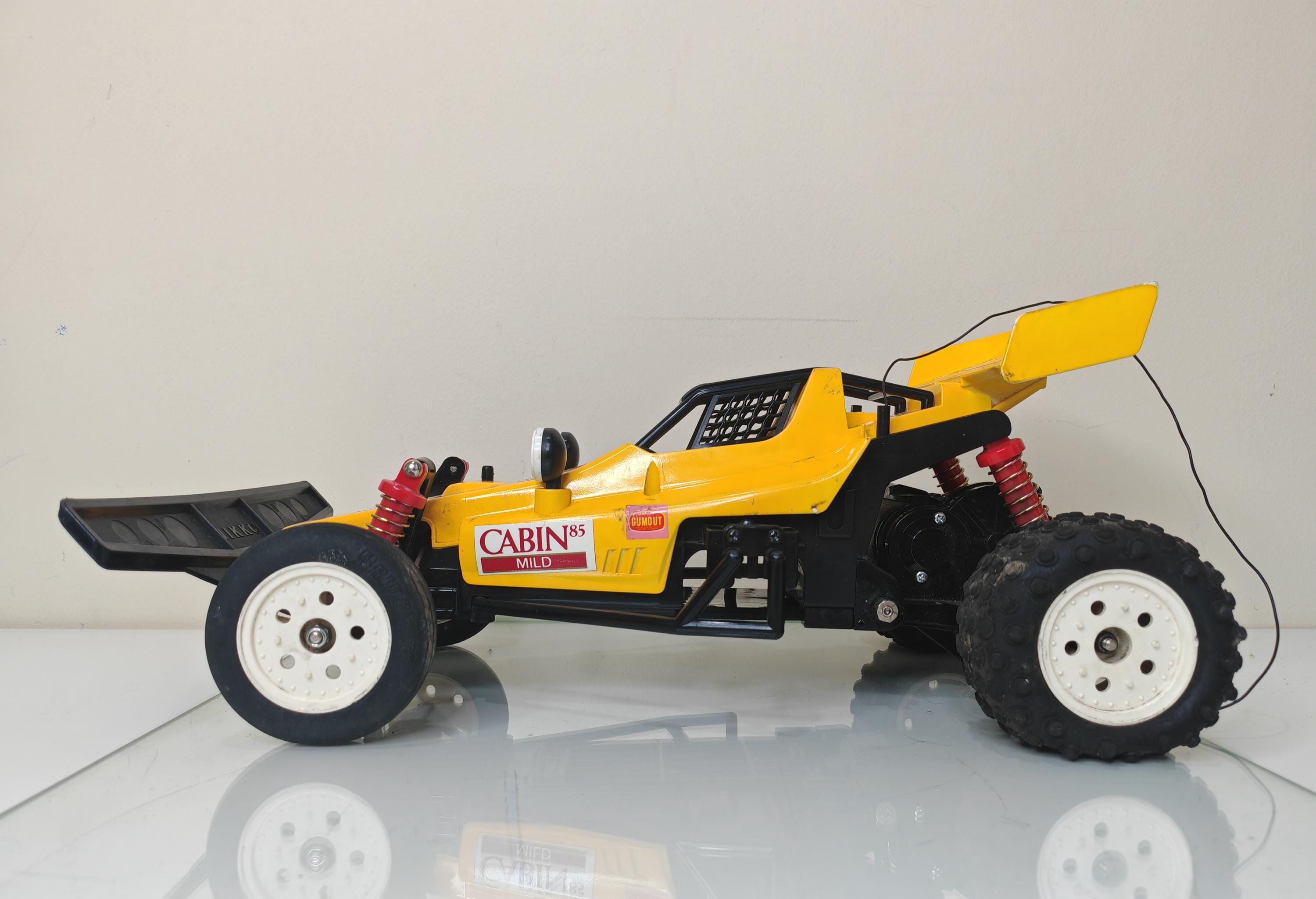 ミニカー NIKKO THUNDERBOLT FRAME BUGGY 1/10 Nikko F10 Thunderbolt 2WD 1:10 RC Frame Buggy W/ Radio and