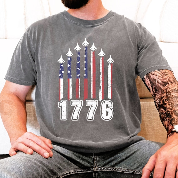 1776 Shirt, USA Shirt, American Flag Shirt, 4th Of July Shirt, America Shirt, Independence Day Shirt, Fourth Of July Shirt, Patriotic Shirt