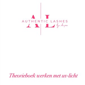 Theory book for working with UV light (eyelash extensions)