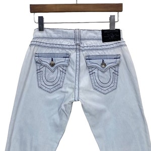 Rozmiar 30 Jeansy True Religion z niskim stanem, obcisłe