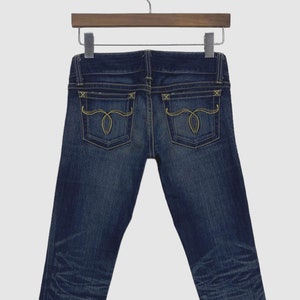 MOUSSY Vintage 90s Jeans - Women’s High-Waisted Straight Denim Size 23 Y2K Japanese Retro Rare