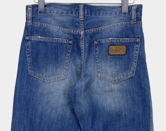 ショーン・ジョン 刺繍入りバギージーンズ - ヒップホップ