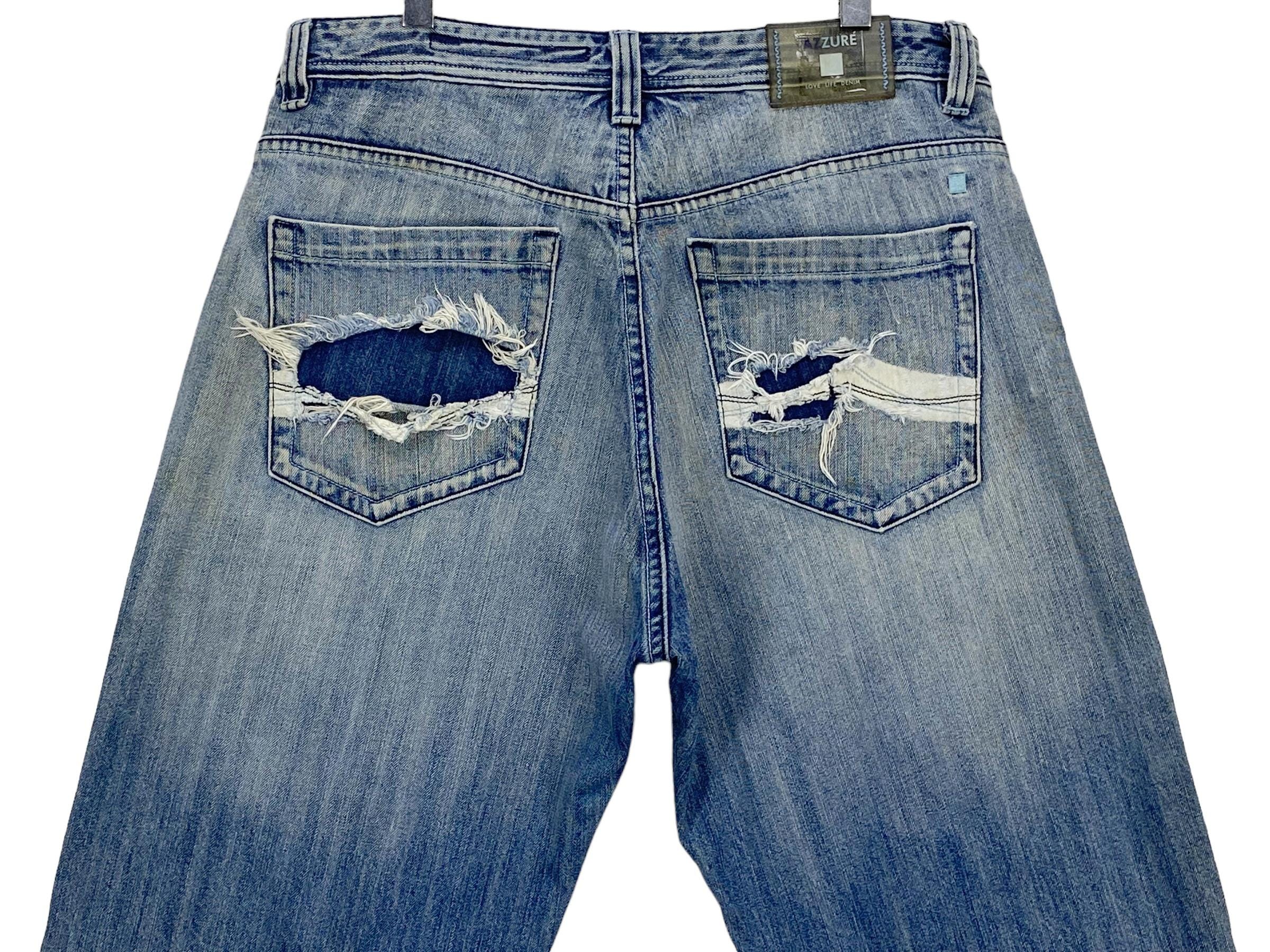 Azzure Jeans Size 37 W37xl33 Azzure Baggy Denim Jeans Azzure Azzure Jeans Size 37 W37xl33 Azzure Baggy Denim Jeans Azzure