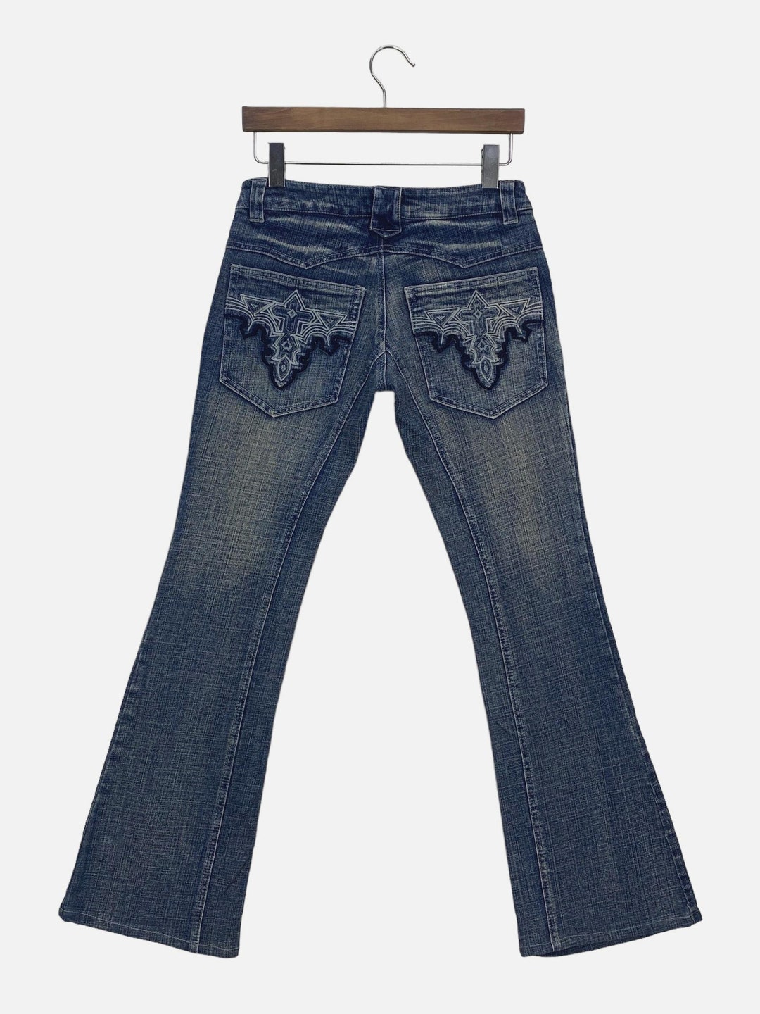 Sky Bomber Bootcut Jeans Size 25 Light Wash Flare Jeans