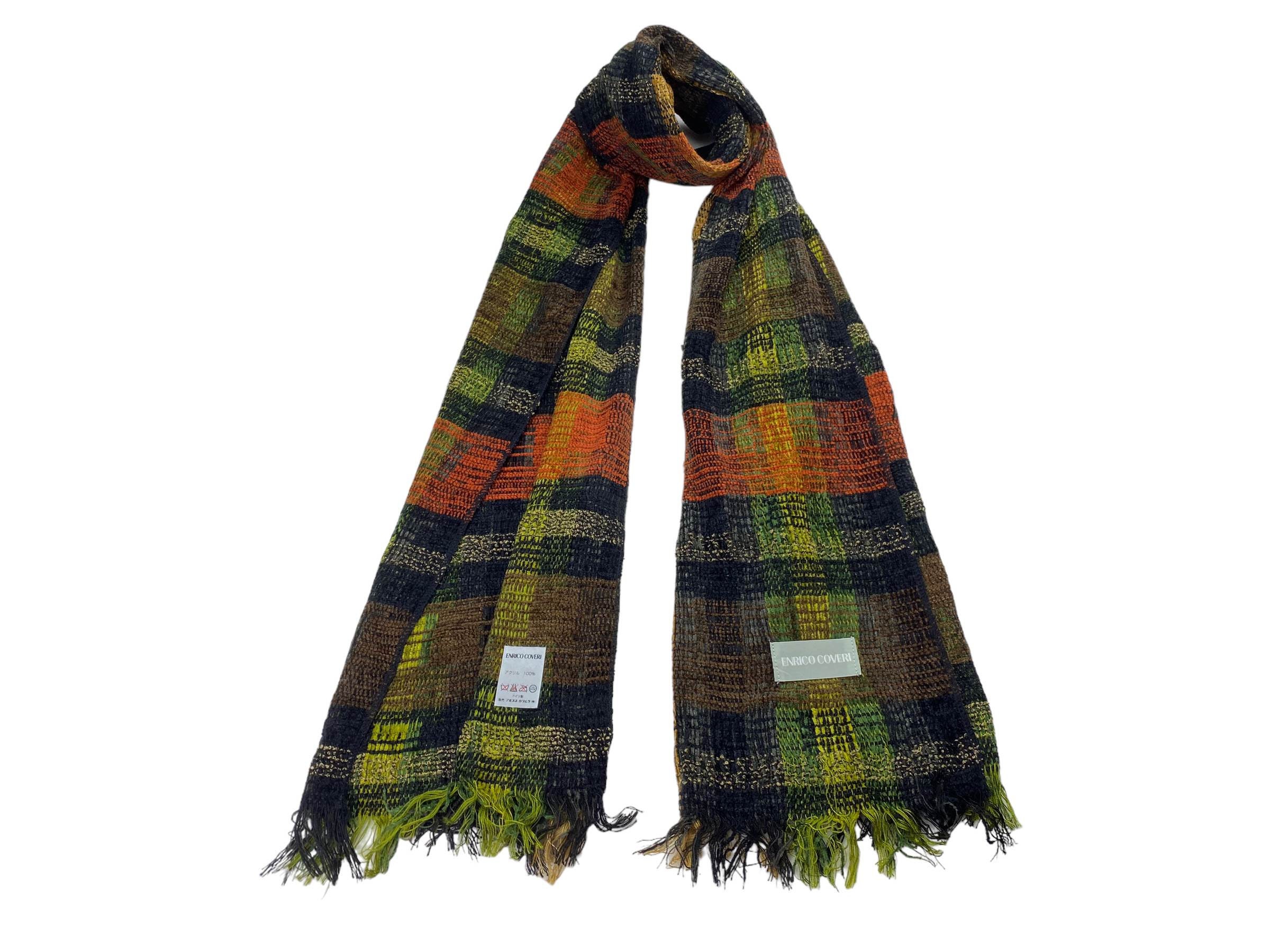 Stola Pashmina Sciarpa Enrico Coveri Uomo Sciarpa Pashmina Foulard