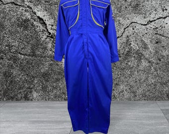 Subaru Motorsport Coveralls – 34″ Waist Cotton Workwear (Blue)