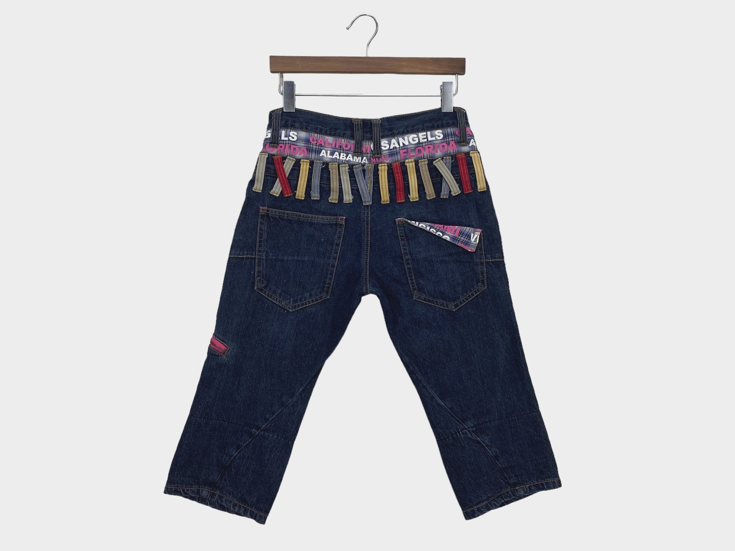 Nylaus Jeans Size 29 W29xl18 Nylaus Short Double Waist Jeans