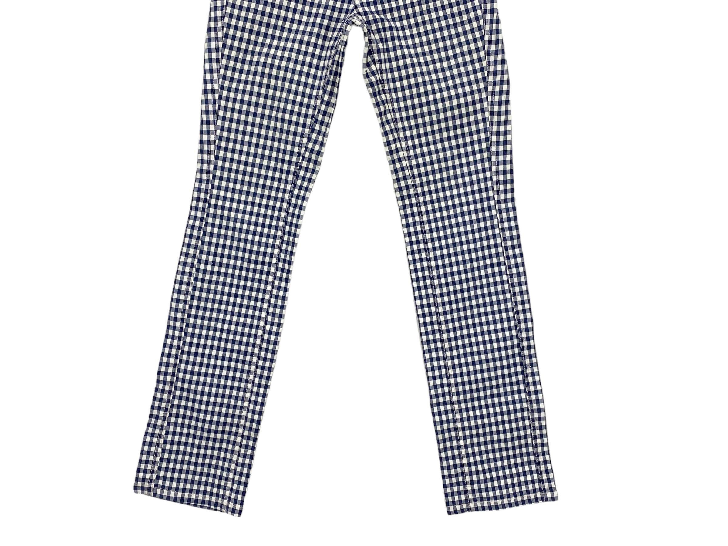 Betty Smith Pants Size 26 W26xl30.5 Betty Smith Checkered