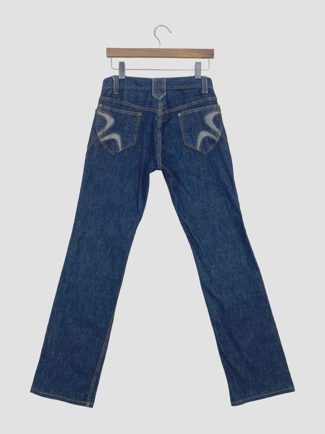 ダメージ加工日本製デニムジーンズ - Nicole Hideaways - W31xL32