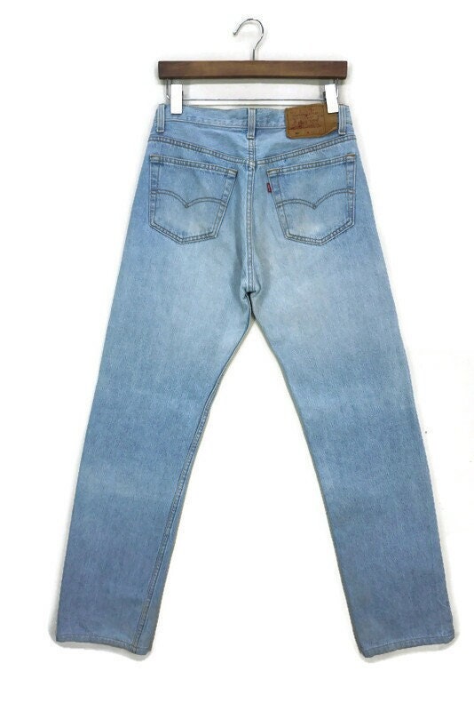 90s Levi's 501 USA製W33 L32 Levi's 501 Vintage Made in USA W33 L32 Actual Size Measured