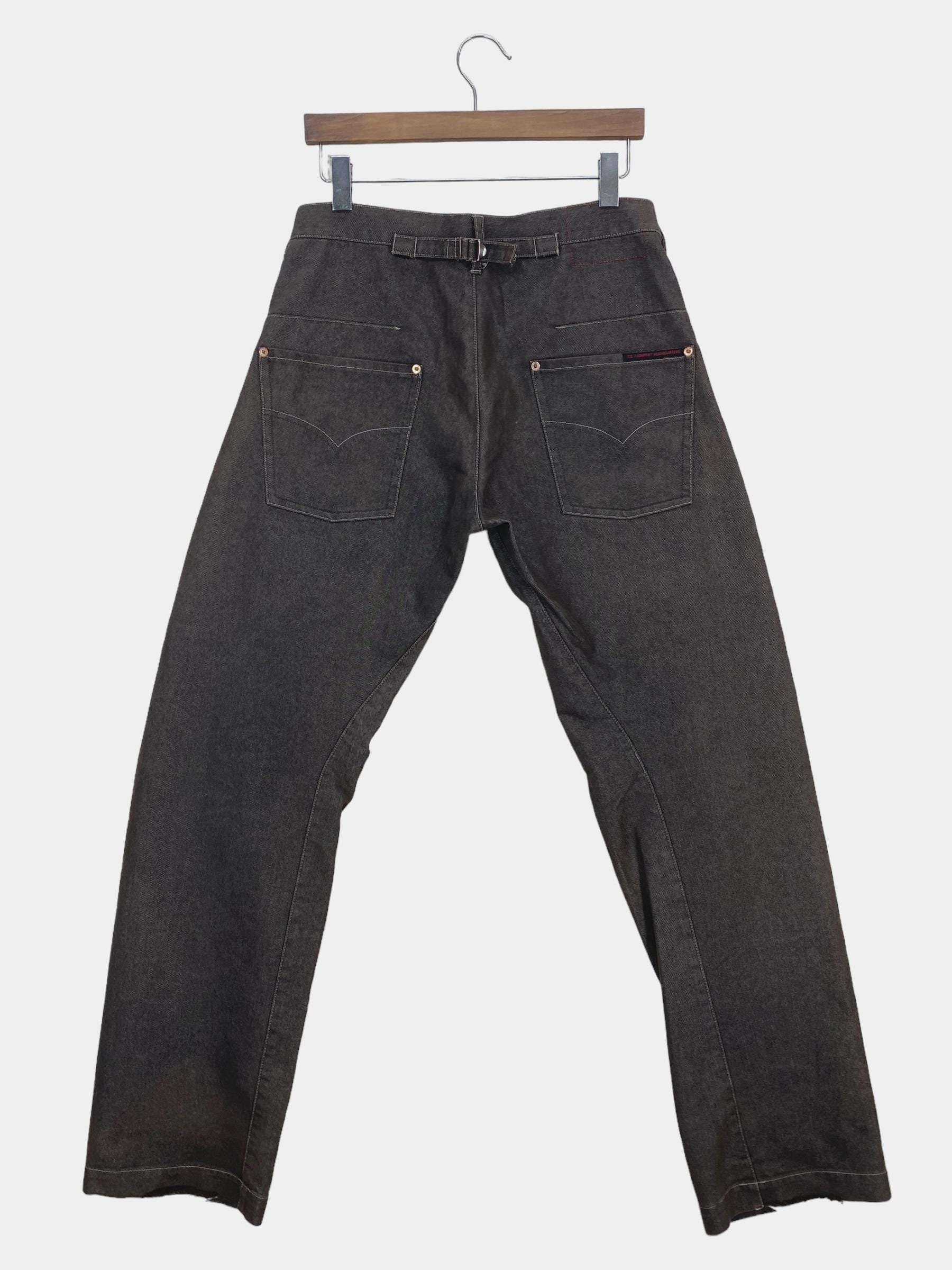 TS Company Denim Jeans: Buckle Back, Japanese Classics, Grunge