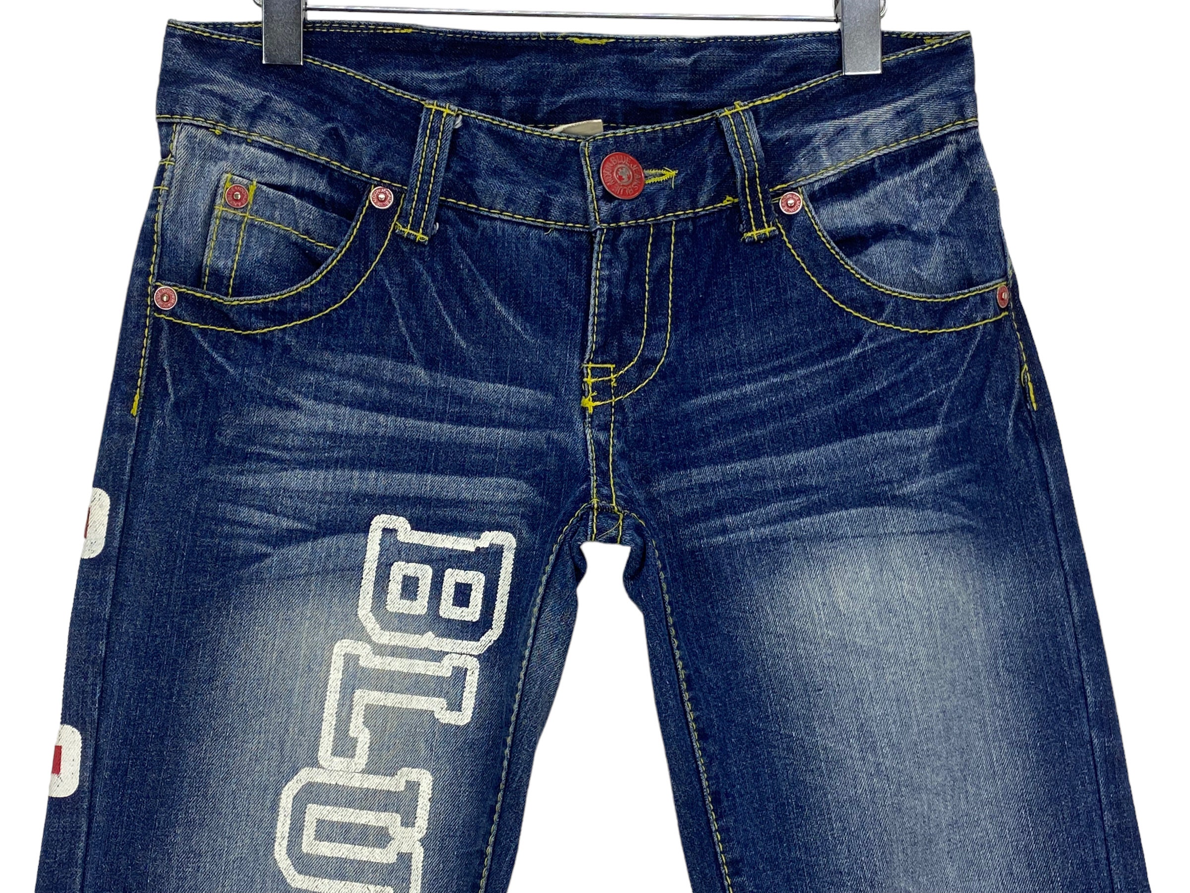 Blue Moon Blue Jeans Size 32 W32xl30 Blue Moon Blue Japan