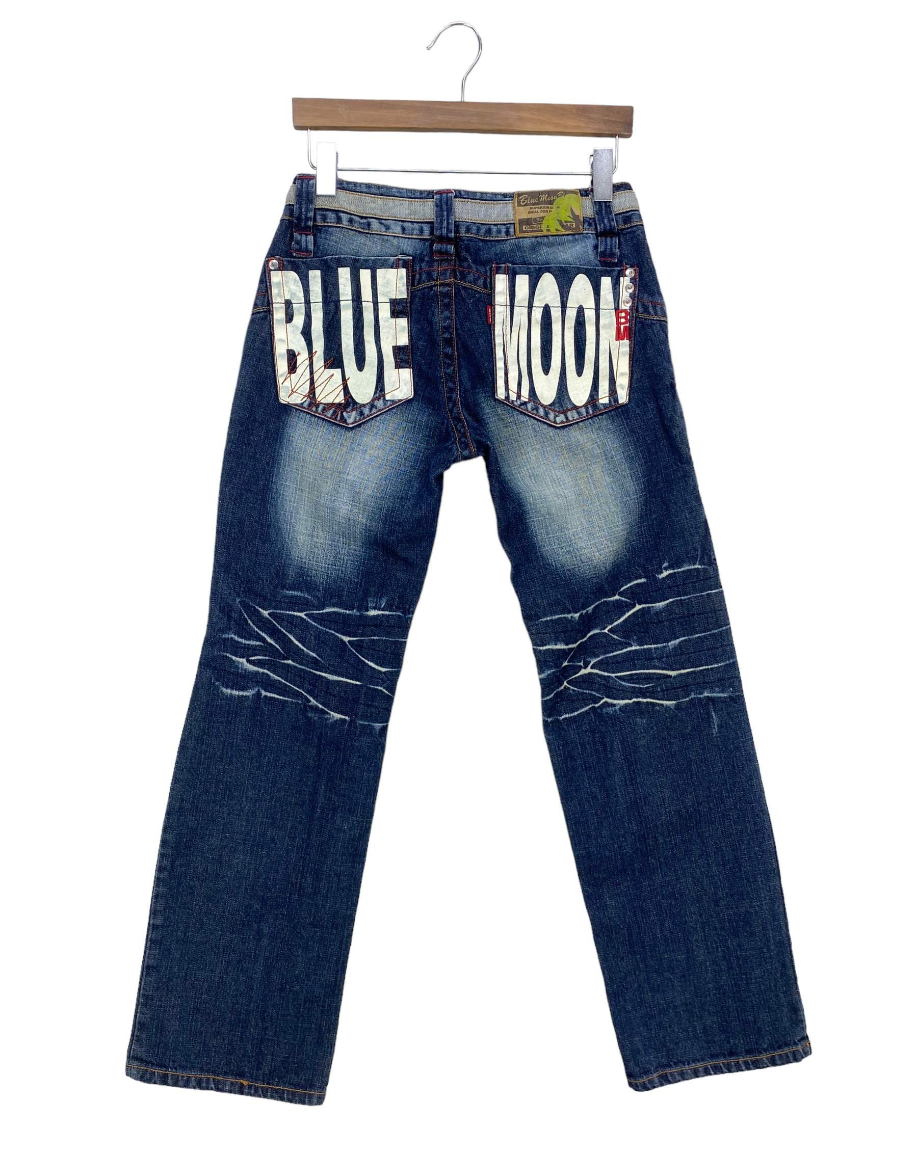 Moon ☪︎*。要プロフ一読 Blue Moon Blue Jeans Size F W30xl29 Blue Moon Blue Japan Denim
