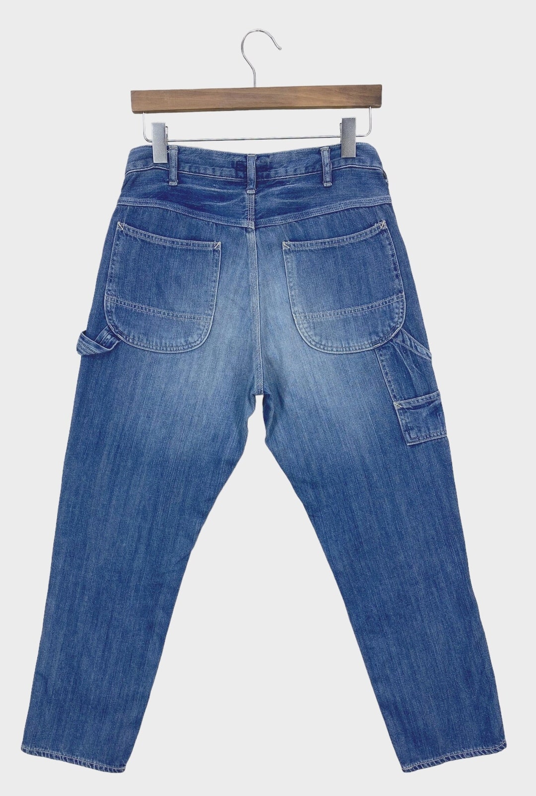 デニム・ジーパン [Kashiko] Embroied Nonfade Denim Pants : 2 Color ○○KASHIKO○○Embroidered Nonfade Denim Pants (Kashiko
