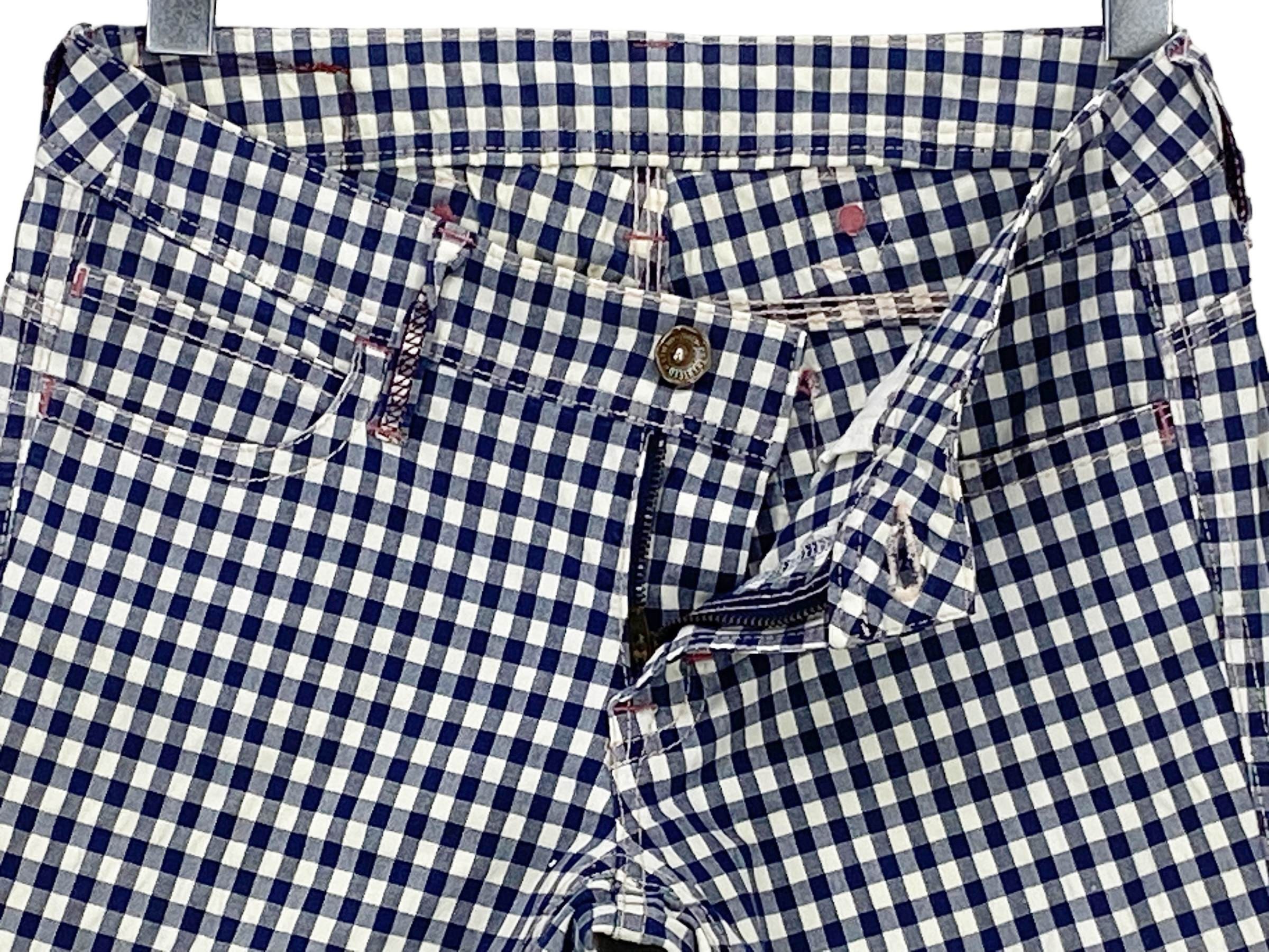 Betty Smith Pants Size 26 W26xl30.5 Betty Smith Checkered