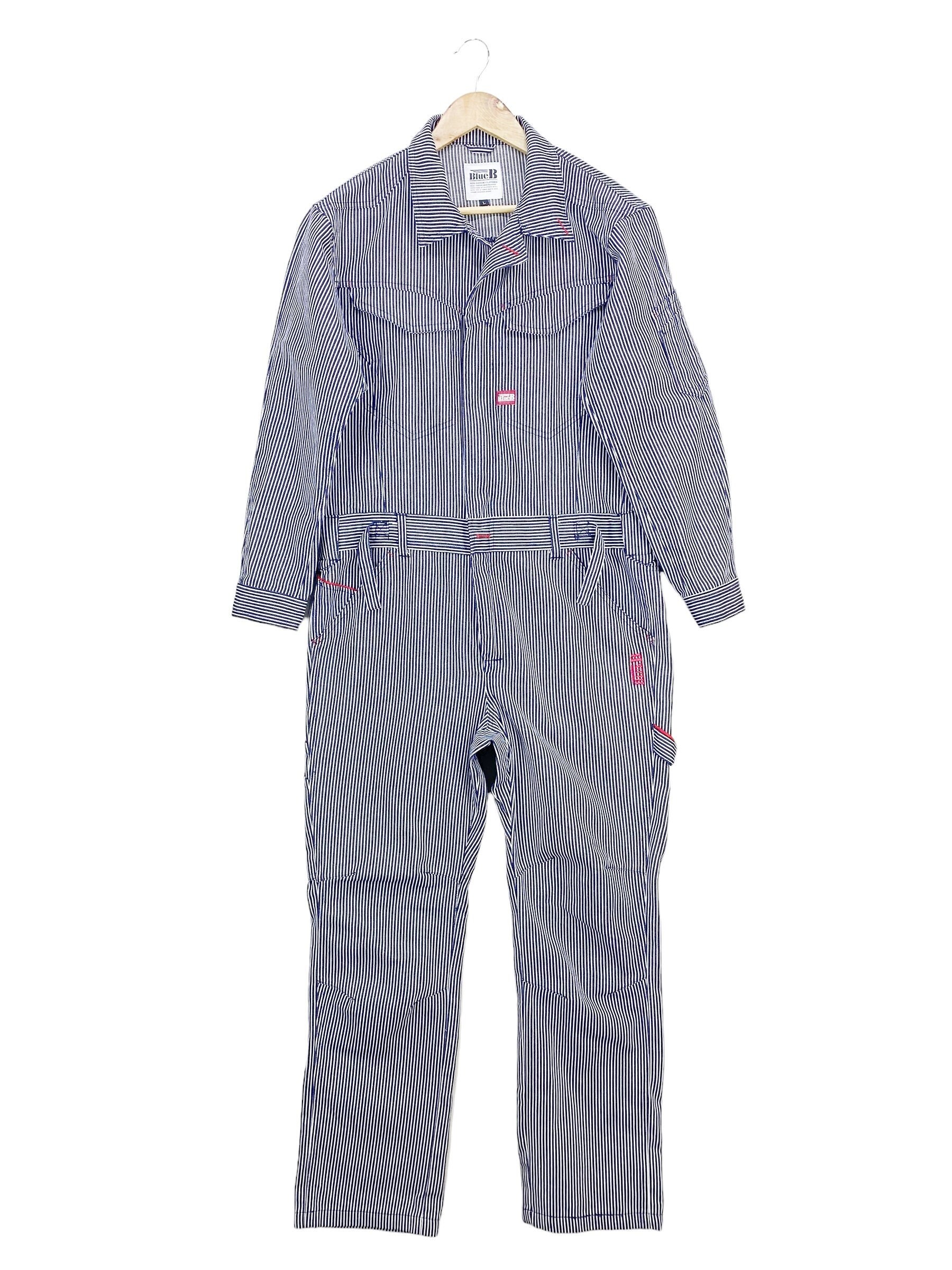 ジャケット・アウター Porter Classic HICKORY STRIPE COVERALLS Porter Classic(ポータークラシック) STEINBECK HICKORY STRIPE
