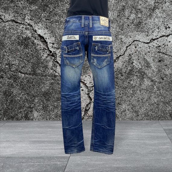Lolita Jeans - Size 27 (w27xl31.5) - Low Waist Vintage Denim