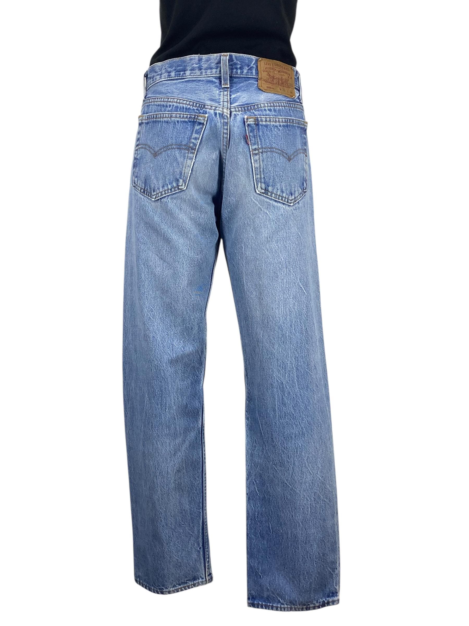 Vintage Levi's 501 Jeans: Women's 30, Tapered Leg 90s Denim - Etsy