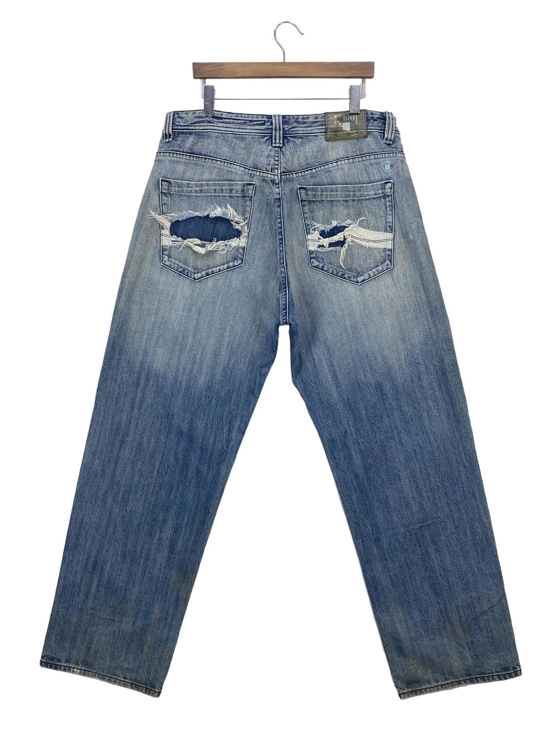 Azzure Jeans Size 37 W37xl33 Azzure Baggy Denim Jeans Azzure Azzure Jeans Size 37 W37xl33 Azzure Baggy Denim Jeans Azzure