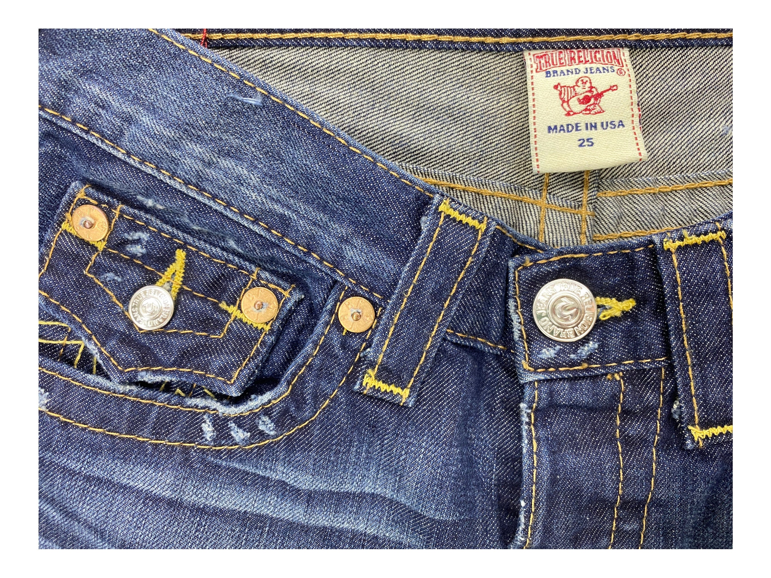 True Religion Jeans Size 25 Xl26 True Religion Jordan Jeans