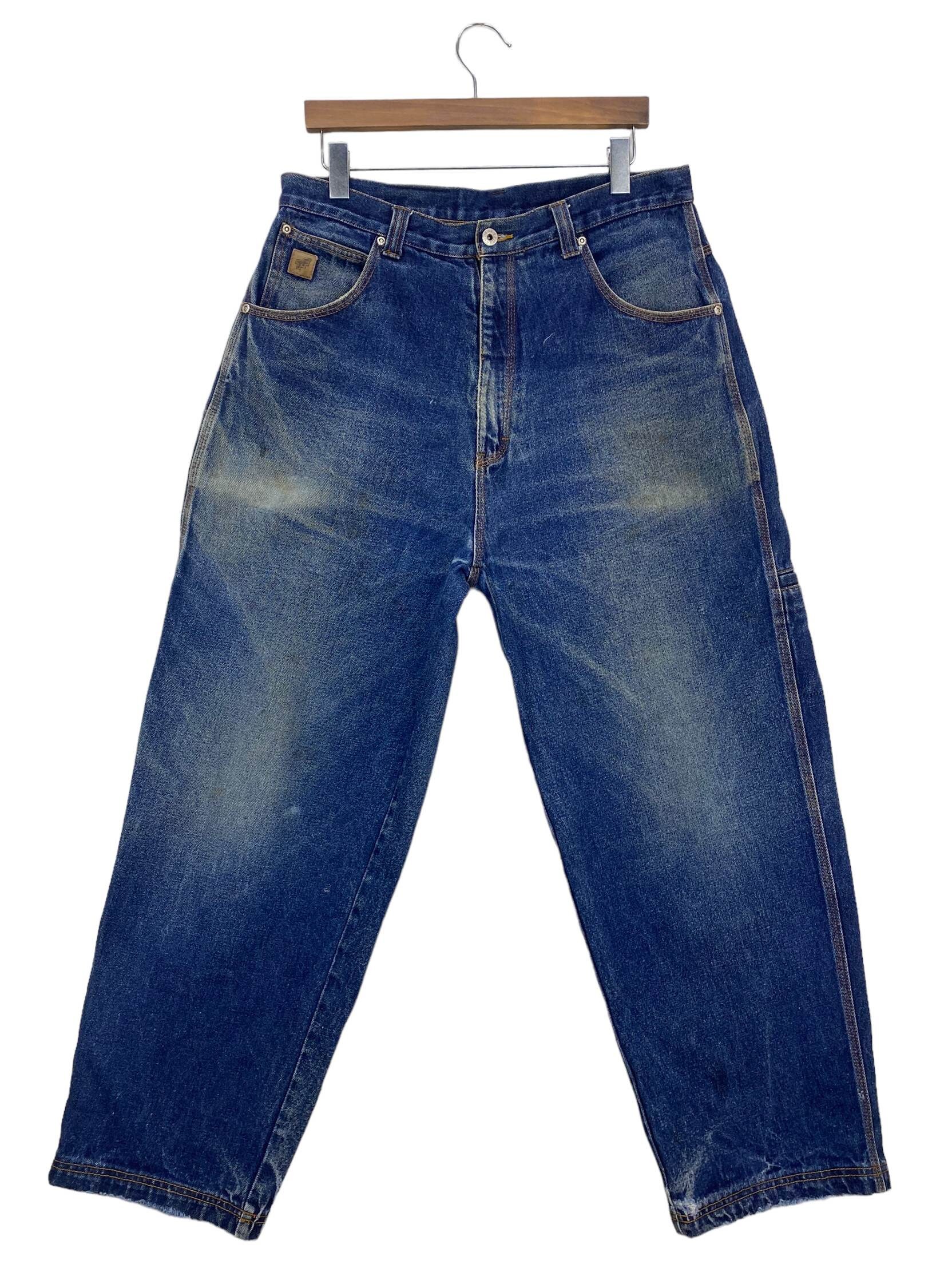 Tuff Jeans Size 36 W34xl28.5 Tuff Carpenter Denim Jeans