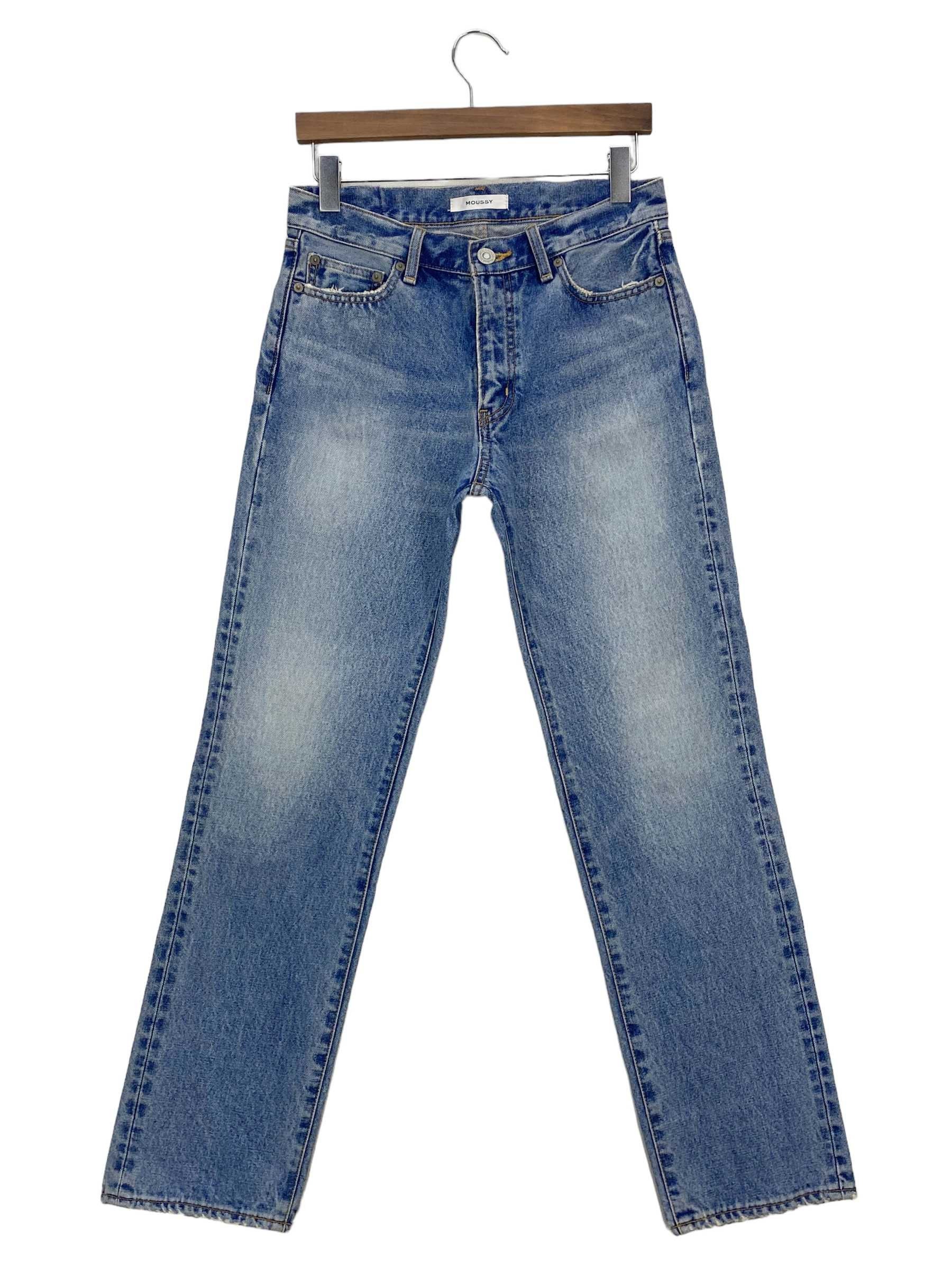 パンツ Japaneselabel 00s archive MARAXIA JeansA Moussy Vintage High-waisted Straight Leg Jeans - 2000s Y2K