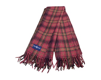 ローレン ラルフローレン LRL // 美しいブラウンのペイズリー柄