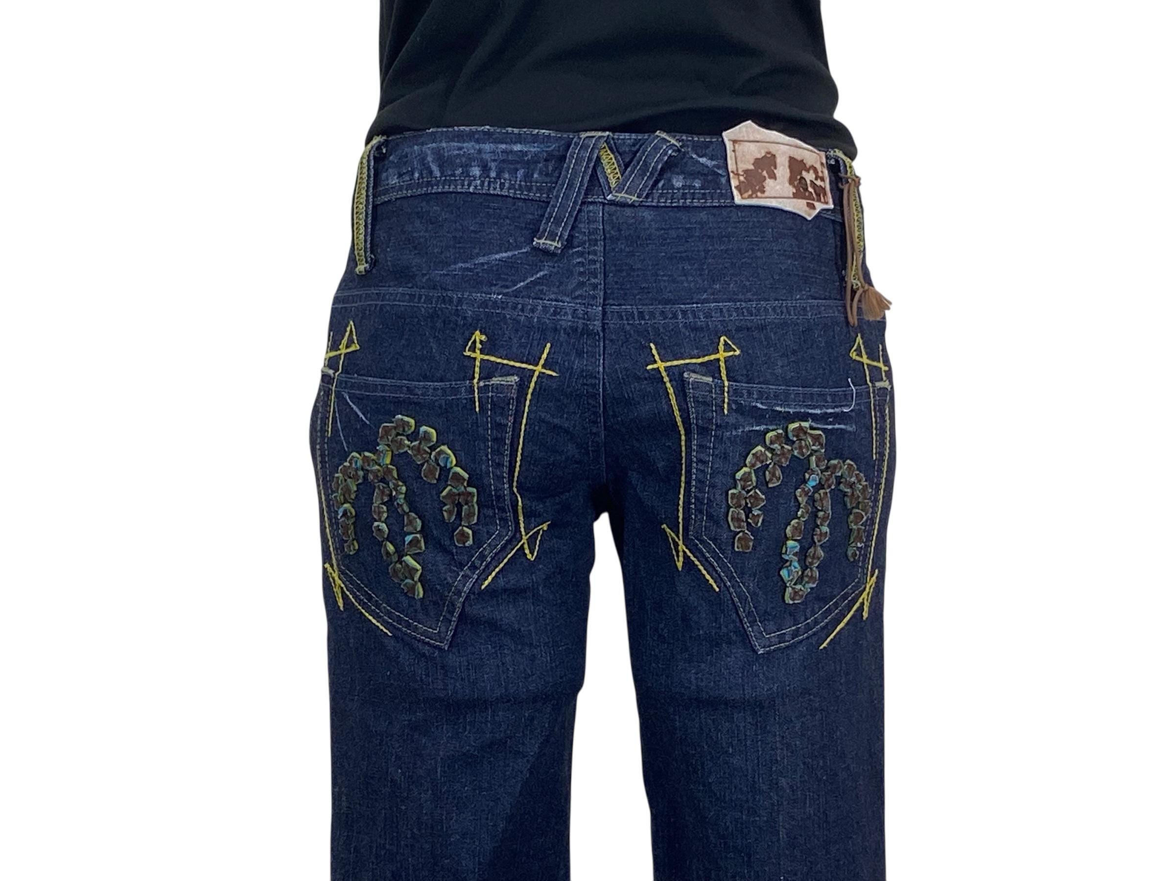 Jeans True Religion Kym Gold Levi's Women's Superlow Flare-Leg