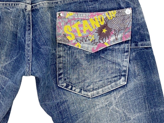 【HI FI FNK】Dub Twist Stone Denim IH15431 USA LUCKY FAT BOY FIT WOMENS JEANS sz6; GOOD WORK