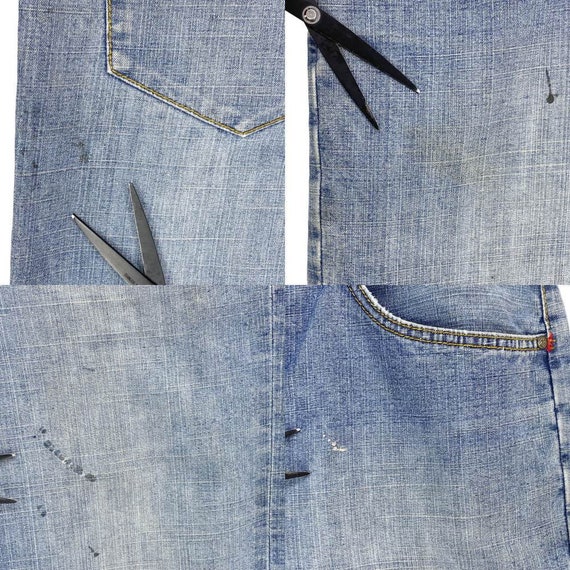 Rocawear jeans, blue, vintage baggy pants, 90s hip hop