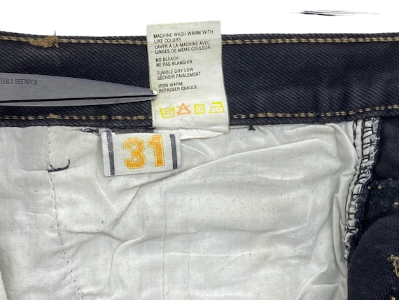 Major Damage Jeans Size 31 W30xL34.5 Major Damage… - image 9