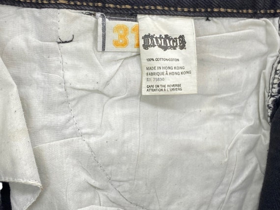 Major Damage Jeans Size 31 W30xL34.5 Major Damage… - image 10