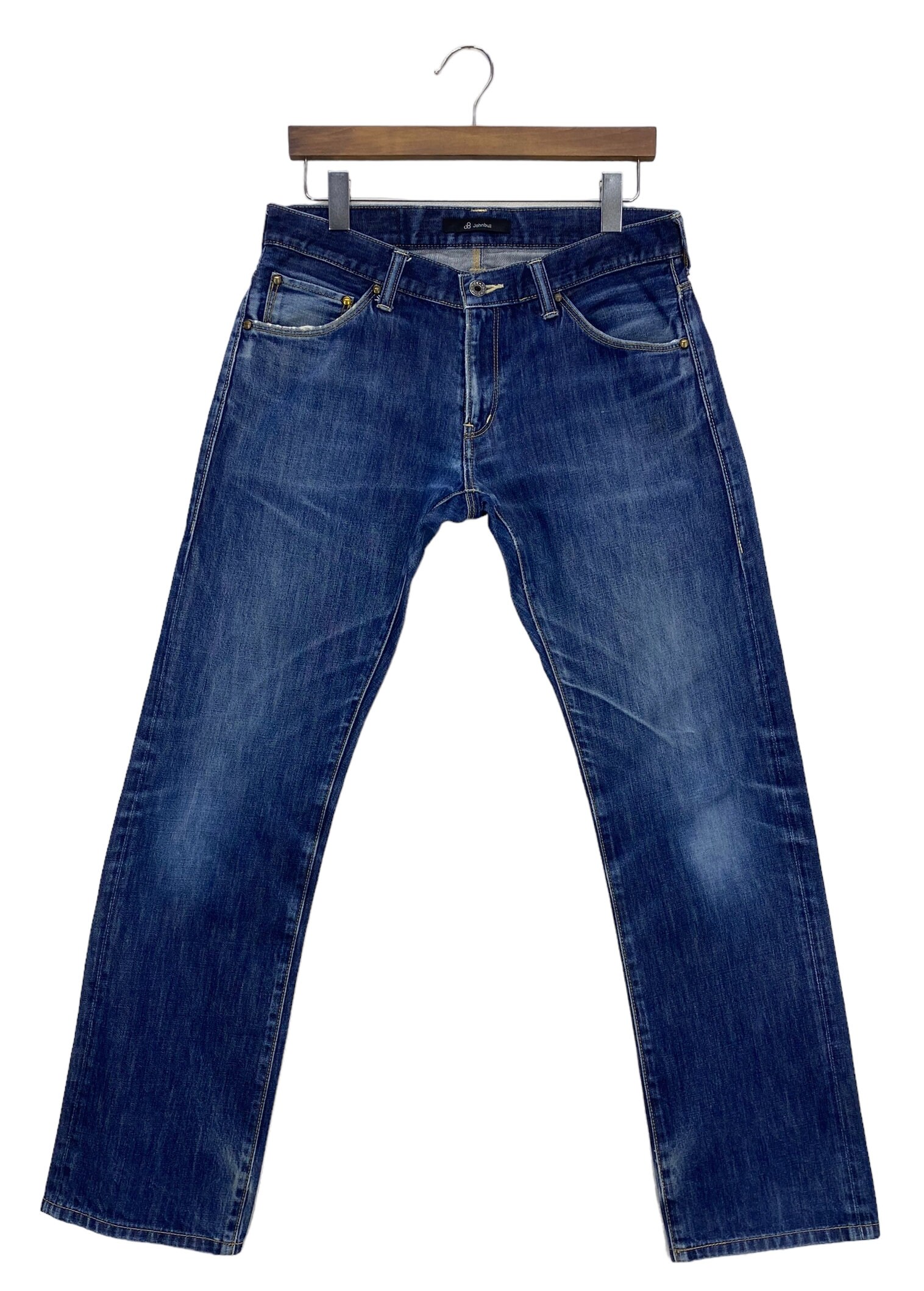 John Bull Jeans: Straight Leg Dark Wash Japanese Denim
