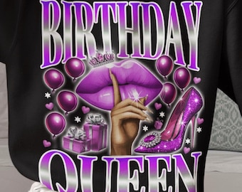 Birthday Queen Png, Pink Birthday Queen Sublimation, Birthday Girl png, Birthday Diva png, Its My Birthday PNG, Birthday Bootleg png