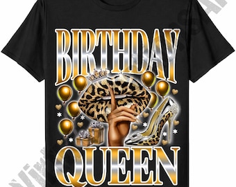 Birthday Queen Png, Leopard Birthday Queen Sublimation, Birthday Girl png, Birthday Diva png, Its My Birthday PNG, Birthday Bootleg png