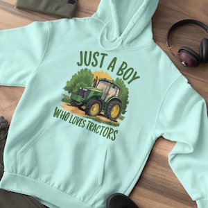 Just A Boy That Loves Tractors PNG, Boys Tractor PNG Sublimation Design, Retro Tractor png, Boys Birthday Png, Boys Tractor T Shirt Png