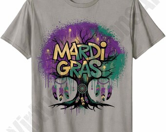 Graffiti Mardi Gras Tree Png Graphic Digital Download, Happy Mardi Gras  PNG, Mardi Gras T Shirt Graphic, Mardi Gras 2025 png, Carnival png