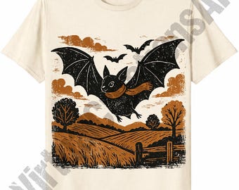 Niedliche Herbstfledermaus (PNG), Boho-Halloween (PNG), Sublimation, Retro-Halloween (PNG), Niedliche Herbstfledermaus (PNG), Gruselige Fledermaus (PNG), Gruselsaison (PNG)