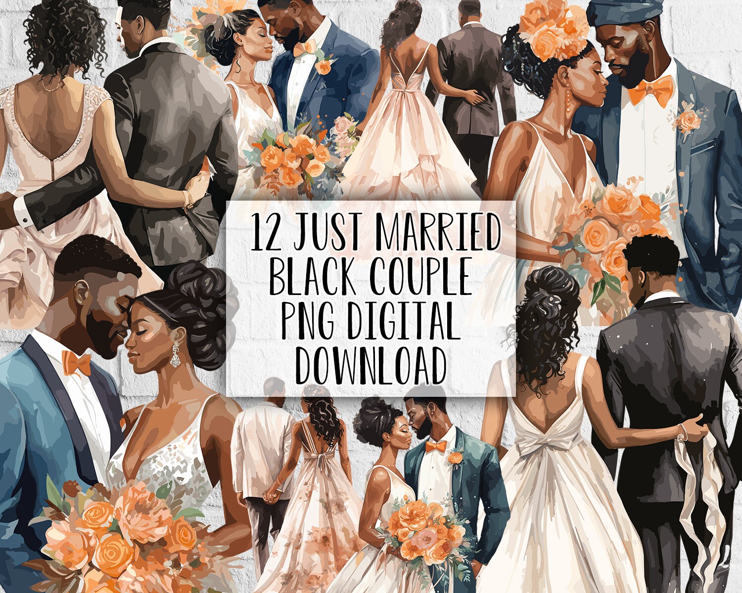 Just Married Black Couple Today I Committed To A Lifetime Of Love With