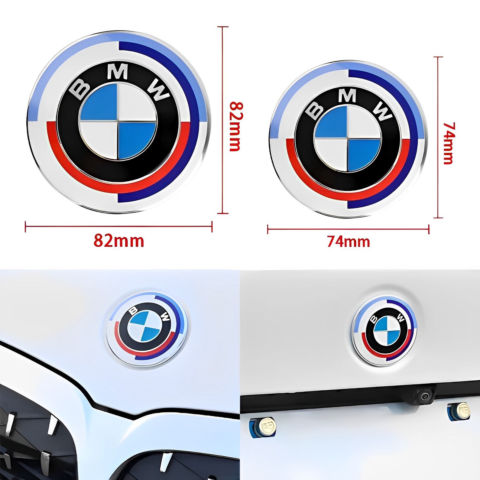 2018-2022 BMW X3 X4 X5 X6 X7 Z4 Badge Bonnet Hood Emblem OEM Factory  51147499154