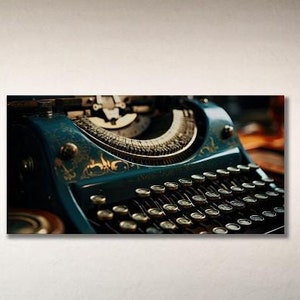 Typewriter Picture, Classic Typewriter, Retro Picture, Typewriter Nostalgic, Industrial
